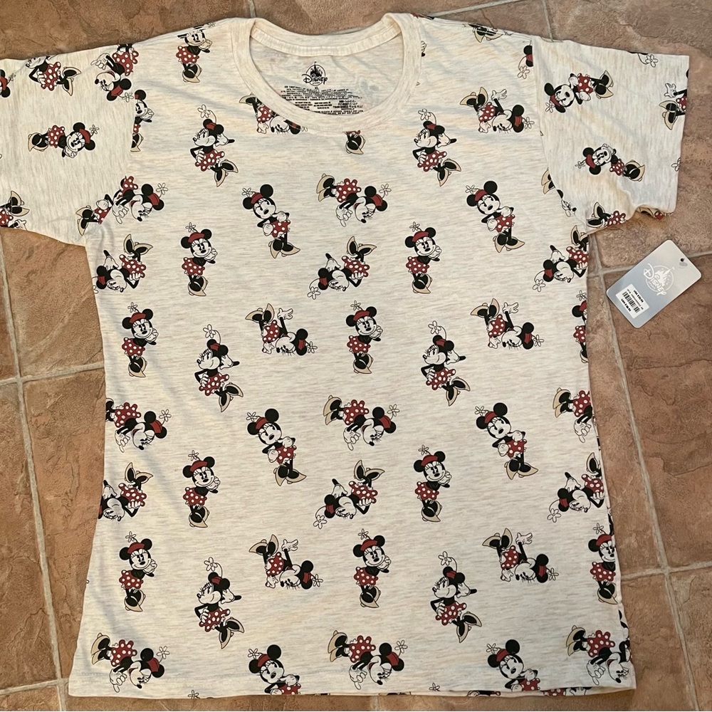 Disney Minnie Mouse Ladies T-Shirt NWT